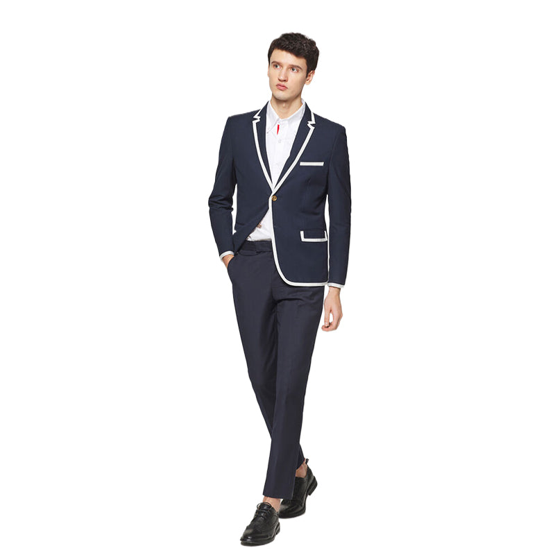 Slim - Fit Oxford Shirt - 100% Cotton - Quality Craftsmanship by Thom Browne, outerwear detail view