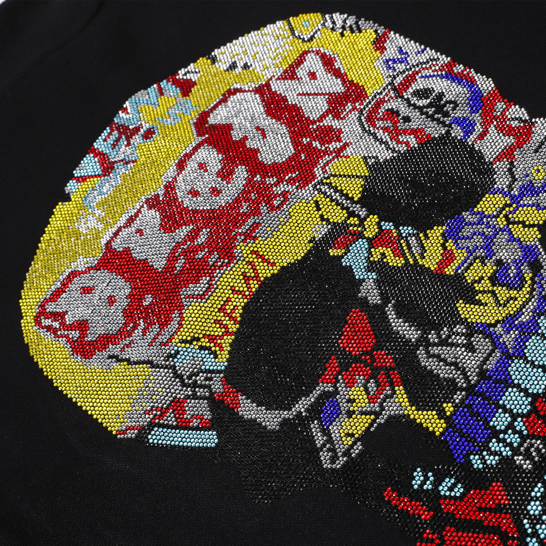 New-2025 Unisex Black Hoodie SOLODSQ2