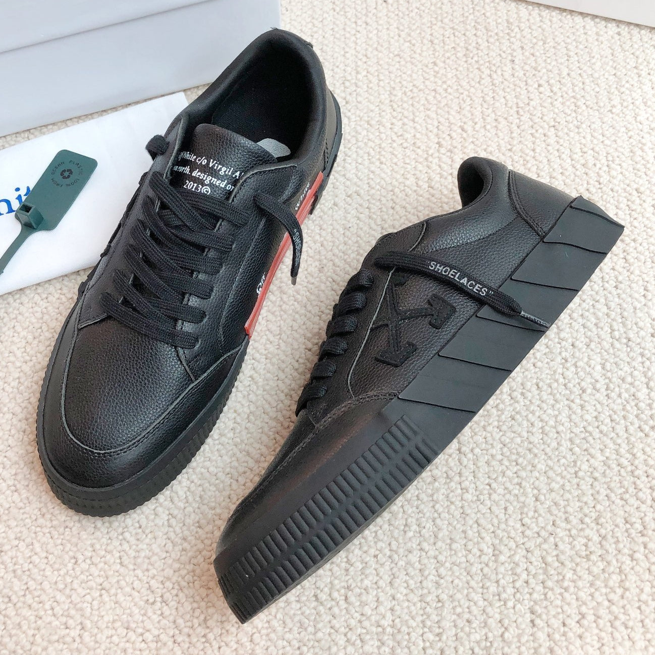 OFF-Whlte Arrow logo Sports shoes#8 4-Bar