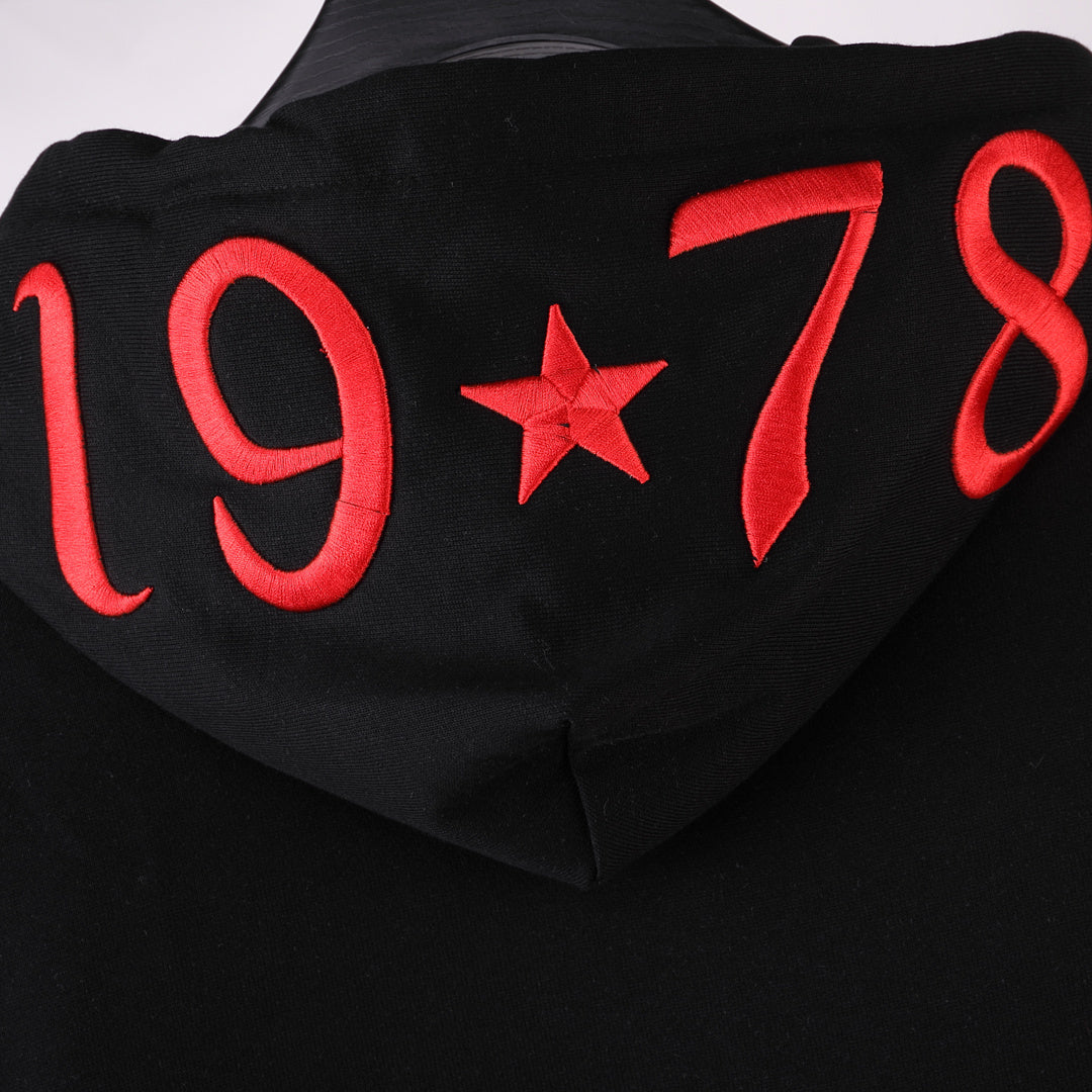 2025SS Unisex Black Hoodie SOLODSQ2