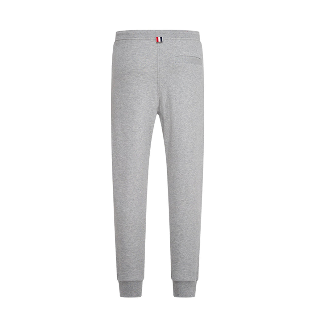 Thom Browne Style Unisex Sweatpants with Signature Four-Bar Detail - Image 4