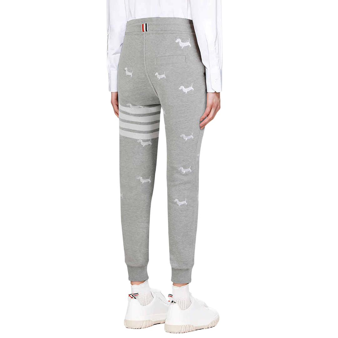 Thom Browne Style Embroidered sweatpants - Image 6
