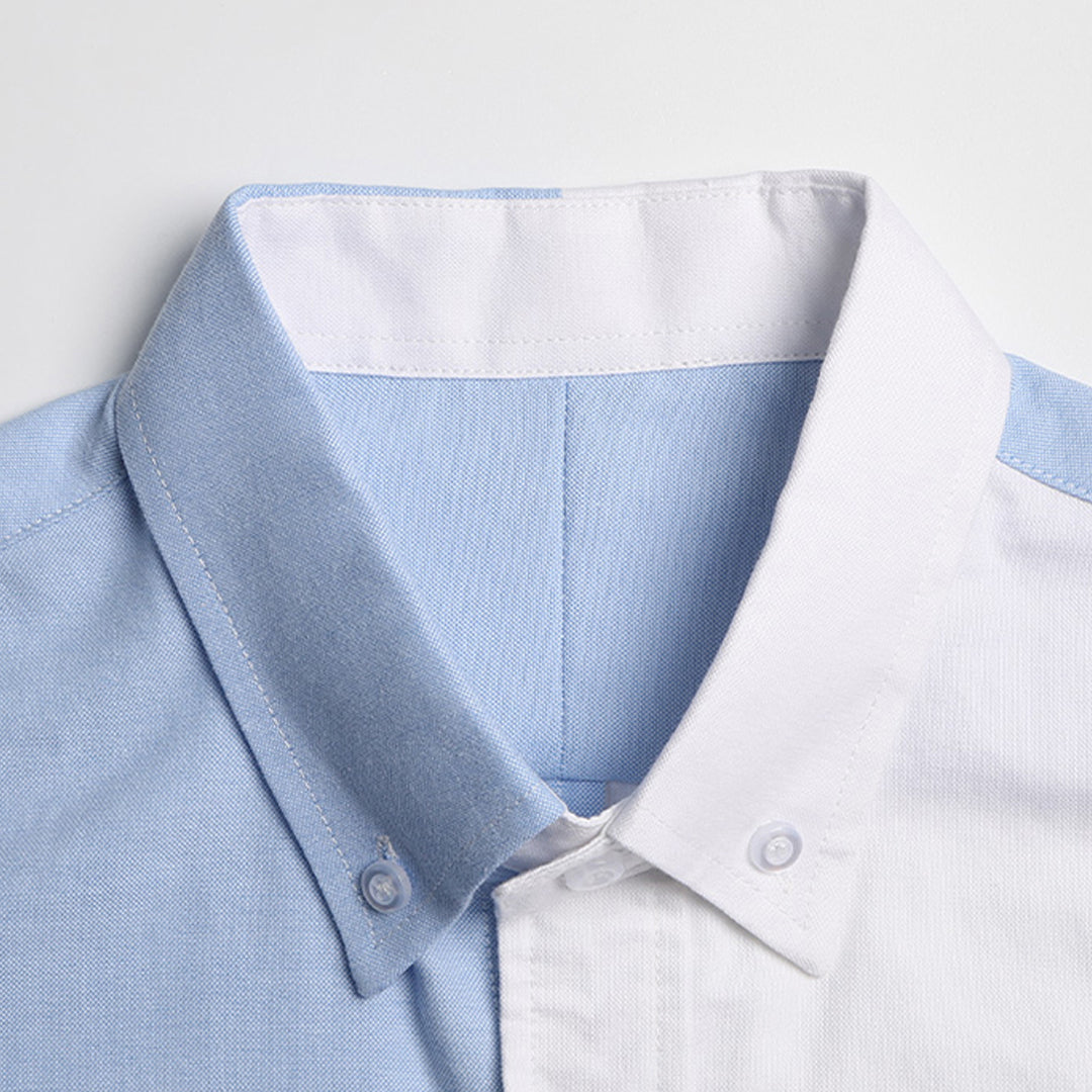 Men's Personalized Shirt by Thom Browne, shirt detail view