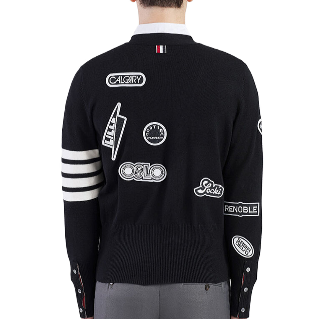 Men's Knitwear by Thom Browne, knitwear detail view