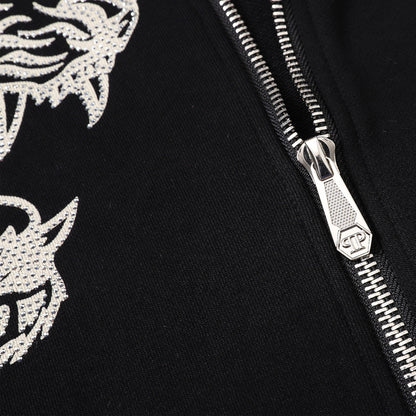 New-2025 Unisex Black Hoodie SOLODSQ2