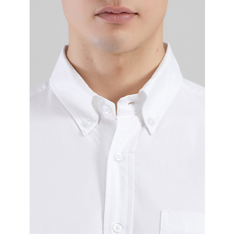 Casual Rainbow Shirt by Thom Browne, shirt detail view