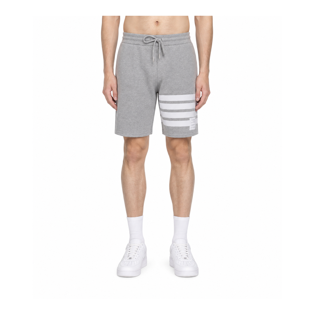 Thom Browne Style Four-Bar Couple Shorts - Main Image