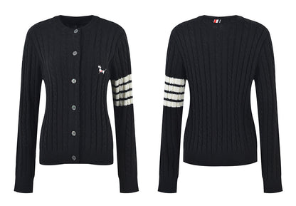 Women's crew neck jacket