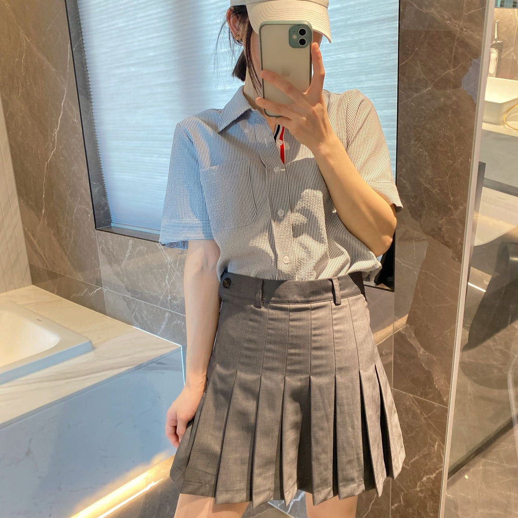 Puppy embroidered short sleeves（复制） THOM TREND