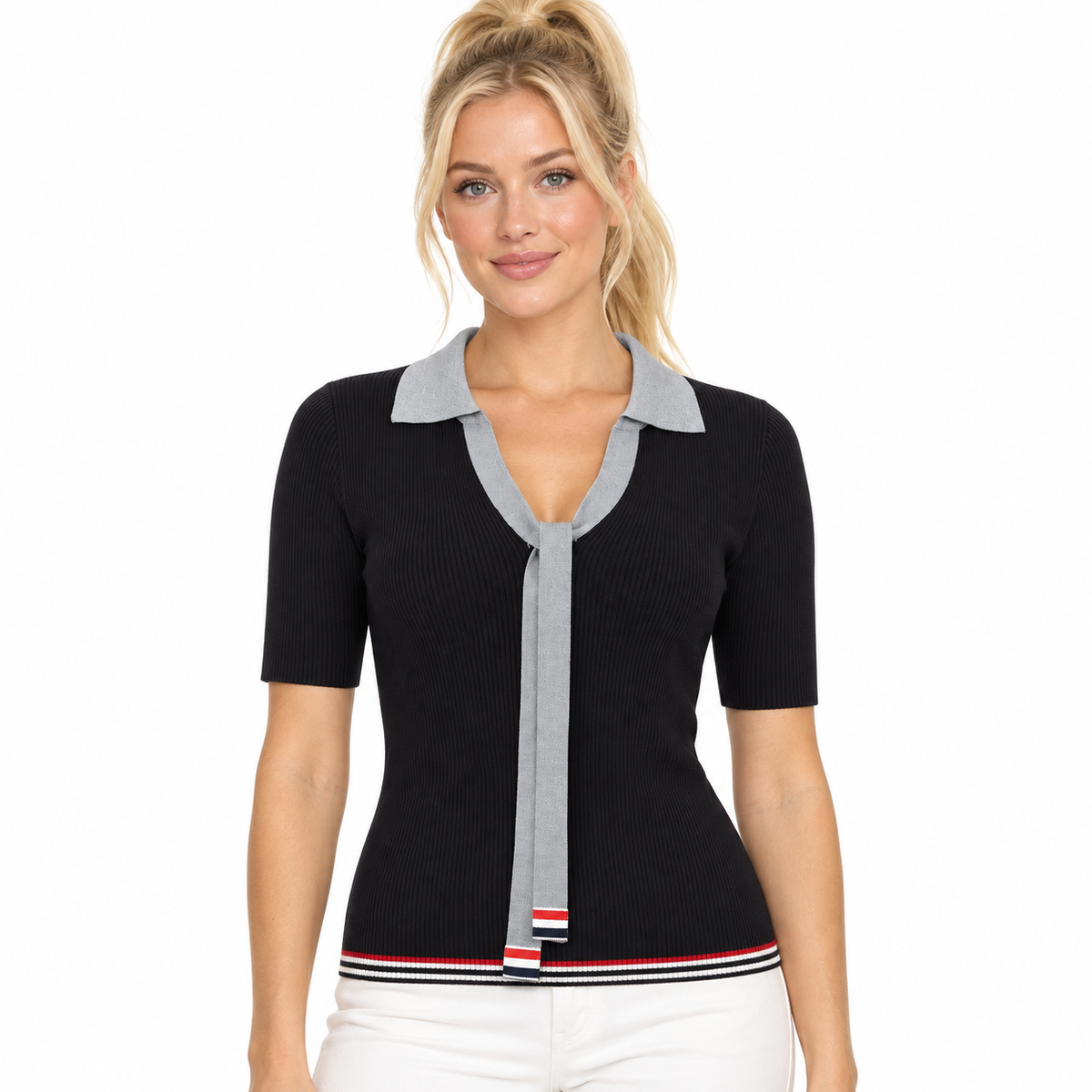 Women POLO shirt - Model Main Image