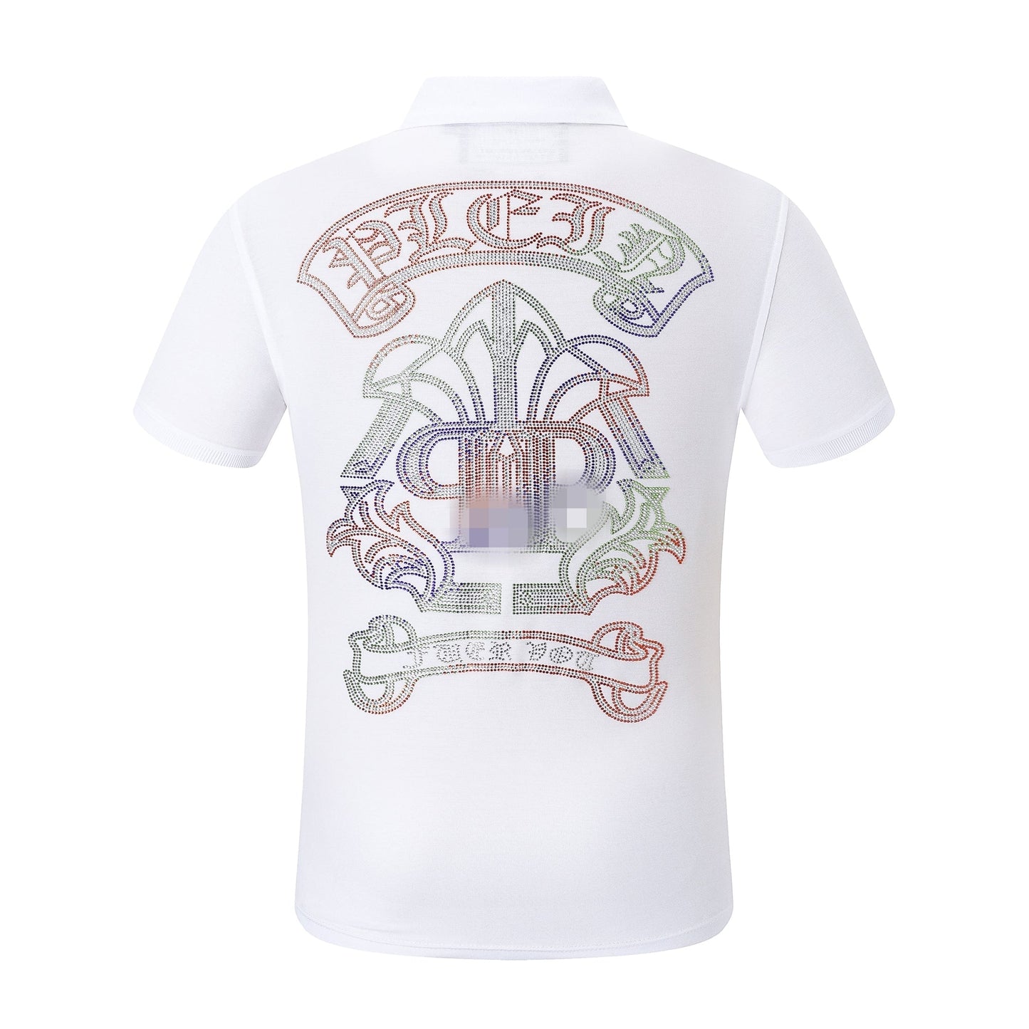 SOLO-2025ss White POLO shirt SOLODSQ2