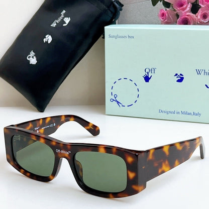 OFF-Whlte Arrow logo sunglasses#056 4-Bar