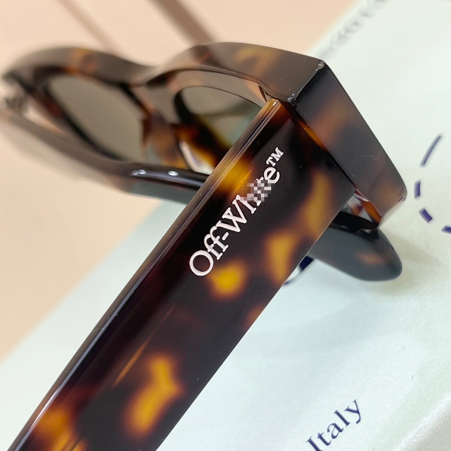 OFF-Whlte Arrow logo sunglasses#090 4-Bar