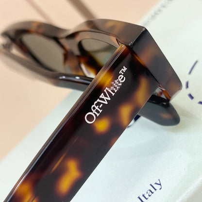 OFF-Whlte Arrow logo sunglasses#090 4-Bar