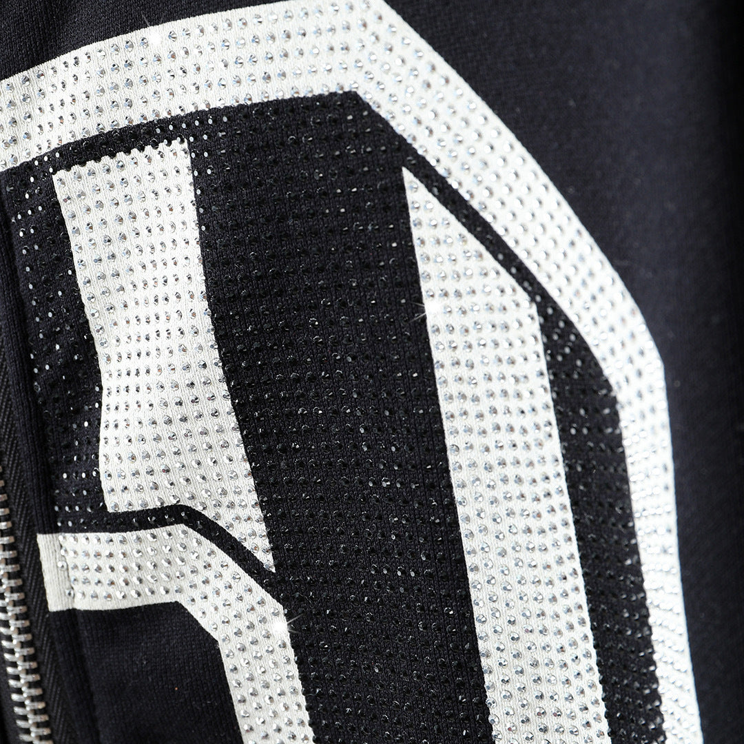 2025SS Embroidery Black Hoodie SOLODSQ2