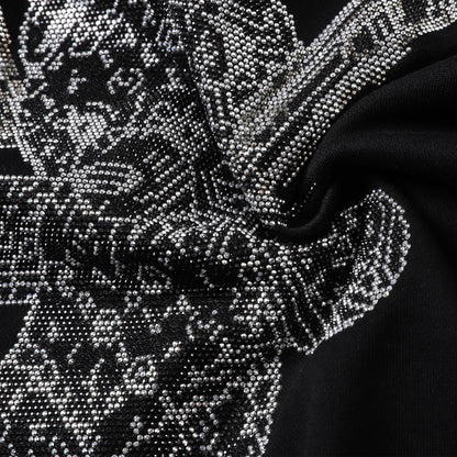 New-2025 Sports Black Hoodie SOLODSQ2