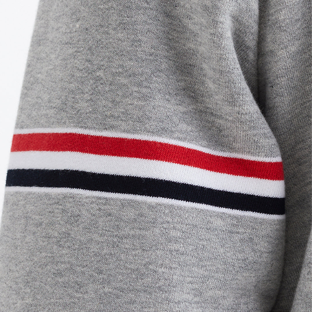 Men's Zipper Hoodie by Thom Browne, garment detail view