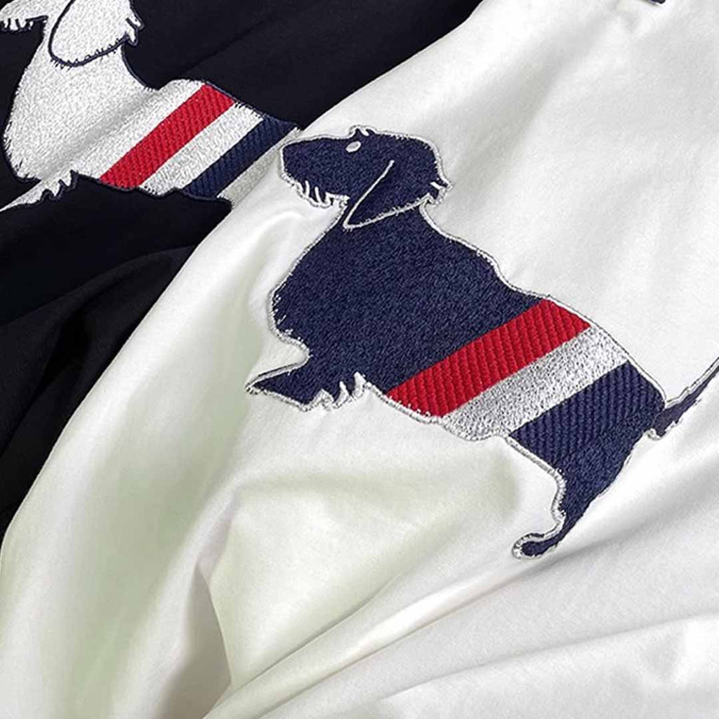 Puppy T-shirts by Thom Browne, product detail view