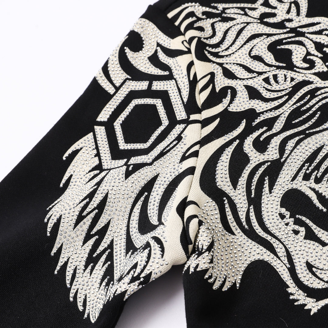 New-2025 Unisex Black Hoodie SOLODSQ2