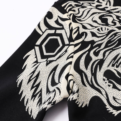 New-2025 Unisex Black Hoodie SOLODSQ2