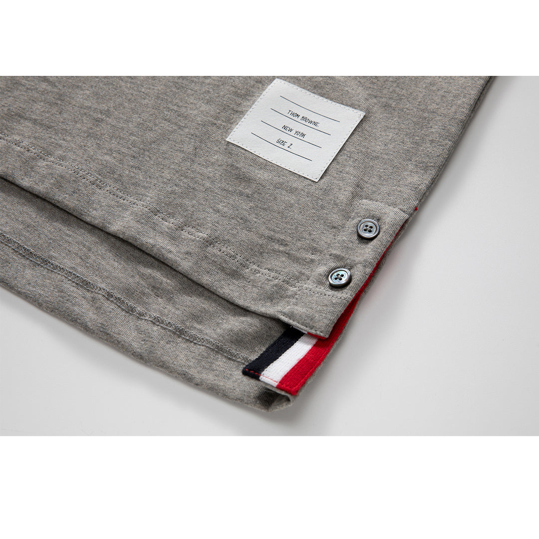 Classic Wool T-Shirt by Thom Browne, product detail view