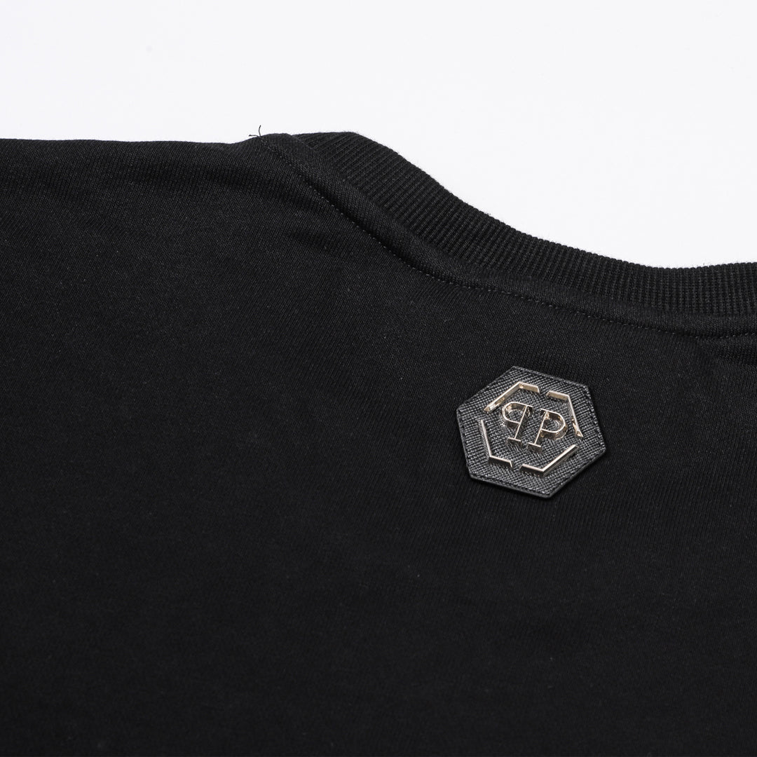 New-2025SS Unisex Black Hoodie SOLODSQ2