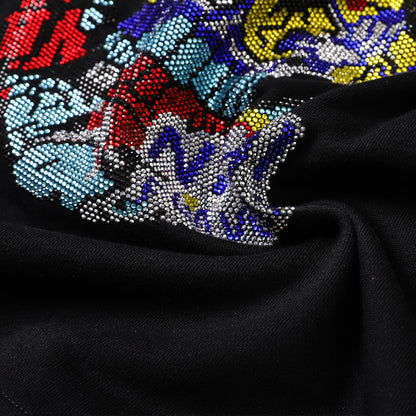 New-2025 Unisex Black Hoodie SOLODSQ2