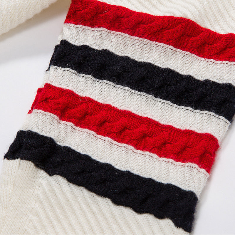 Men's Wool Sweater by Thom Browne, knitwear detail view
