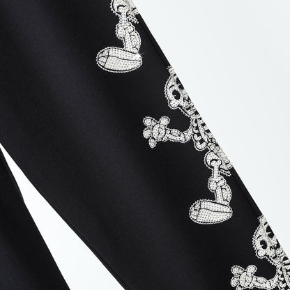 New-2025SS Sports Black Hoodie SOLODSQ2