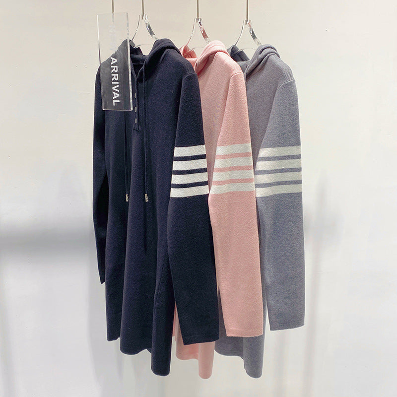 Contrast hem wool short skirt（复制） THOM TREND