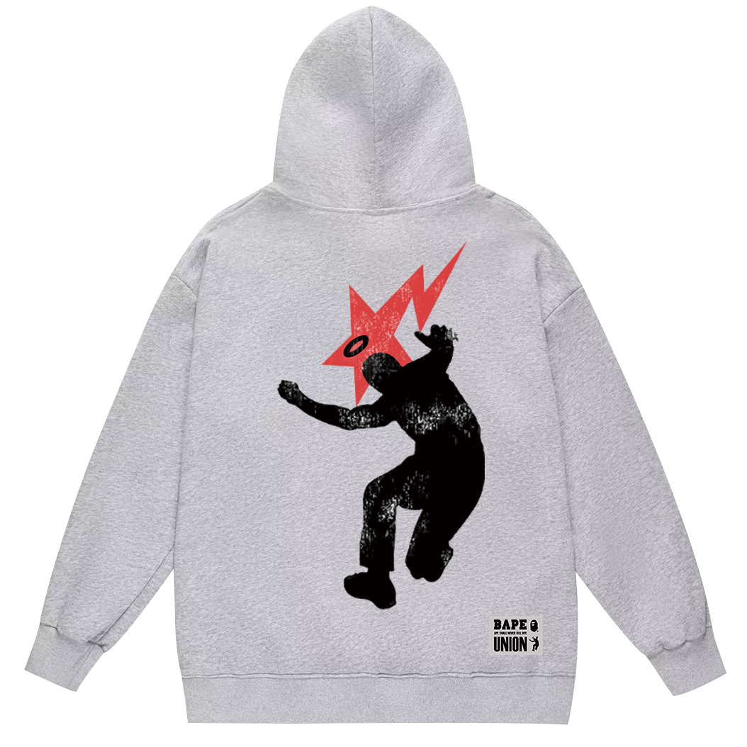 BAPE Classic Ape Head Graphic Hoodie product view 4