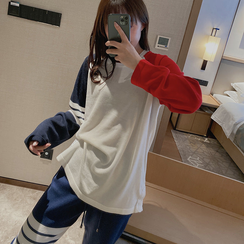 2025SS  Women's long-sleeved T-shirt THOM TREND