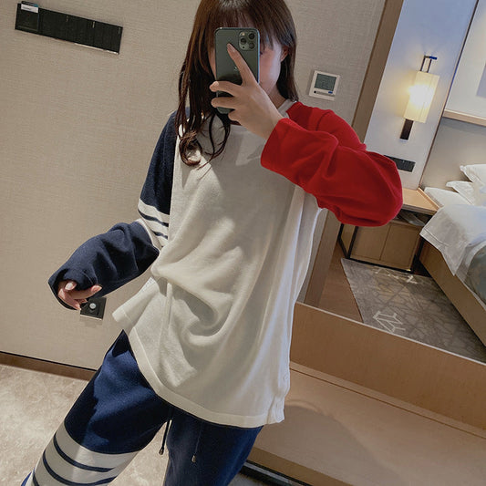 2025SS  Women's long-sleeved T-shirt THOM TREND