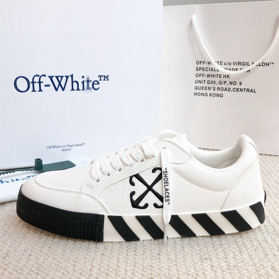 OFF-Whlte Arrow canvas shoes#29 4-Bar