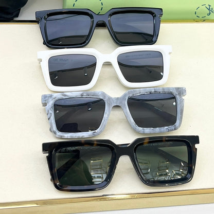 OFF-Whlte Arrow logo sunglasses#113 4-Bar