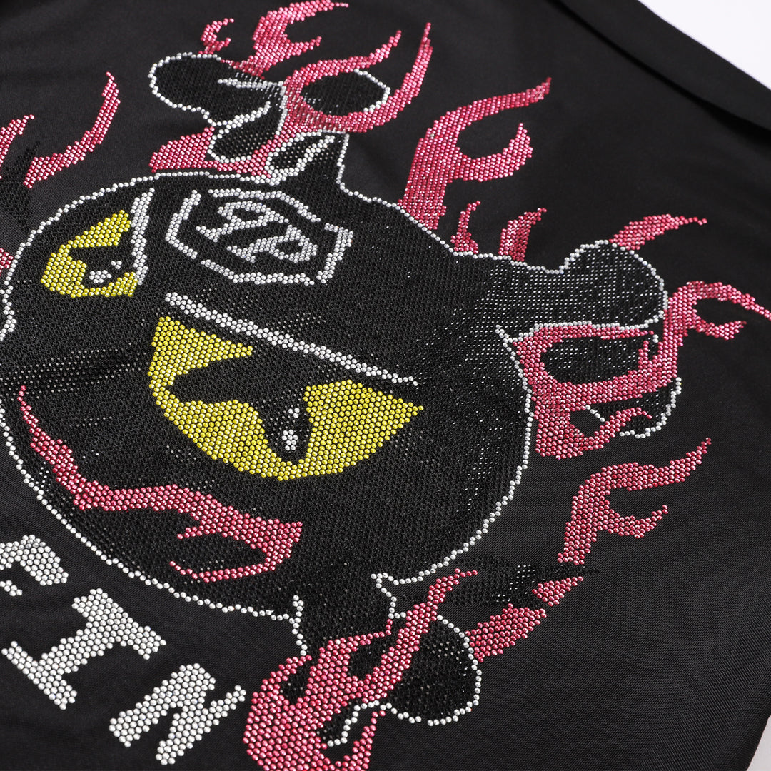 SOLO-2024ss Flame POLO shirt SOLODSQ2