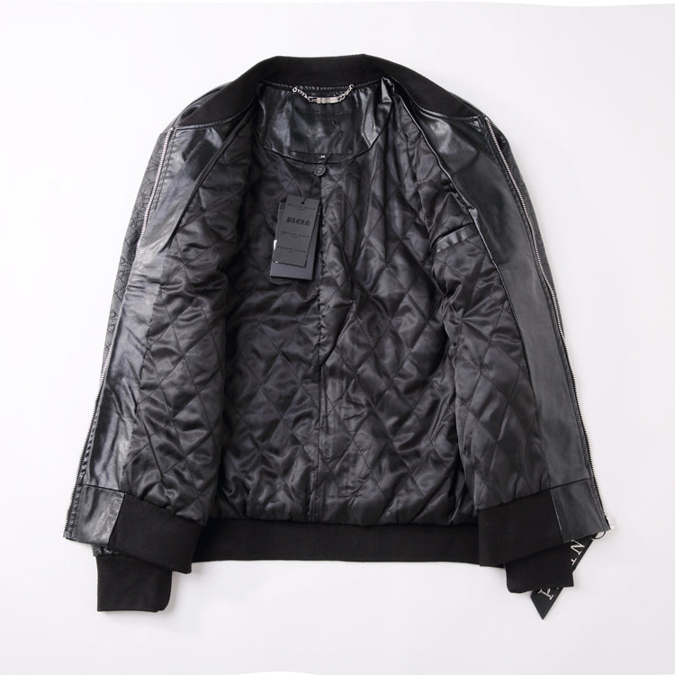 New-25SS Black Cowhide Jacket SOLODSQ2