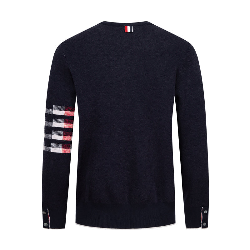 Men's Puppy Sweater by Thom Browne, knitwear detail view
