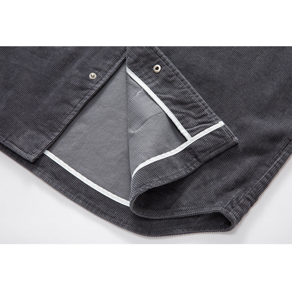 Classic Four-Bar Heavy Oxford Shirt - 100% Cotton Made in Japan by Thom Browne, shirt detail view