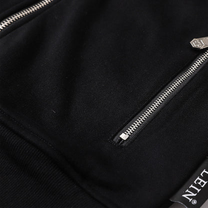 New-2025 Unisex Black Hoodie SOLODSQ2