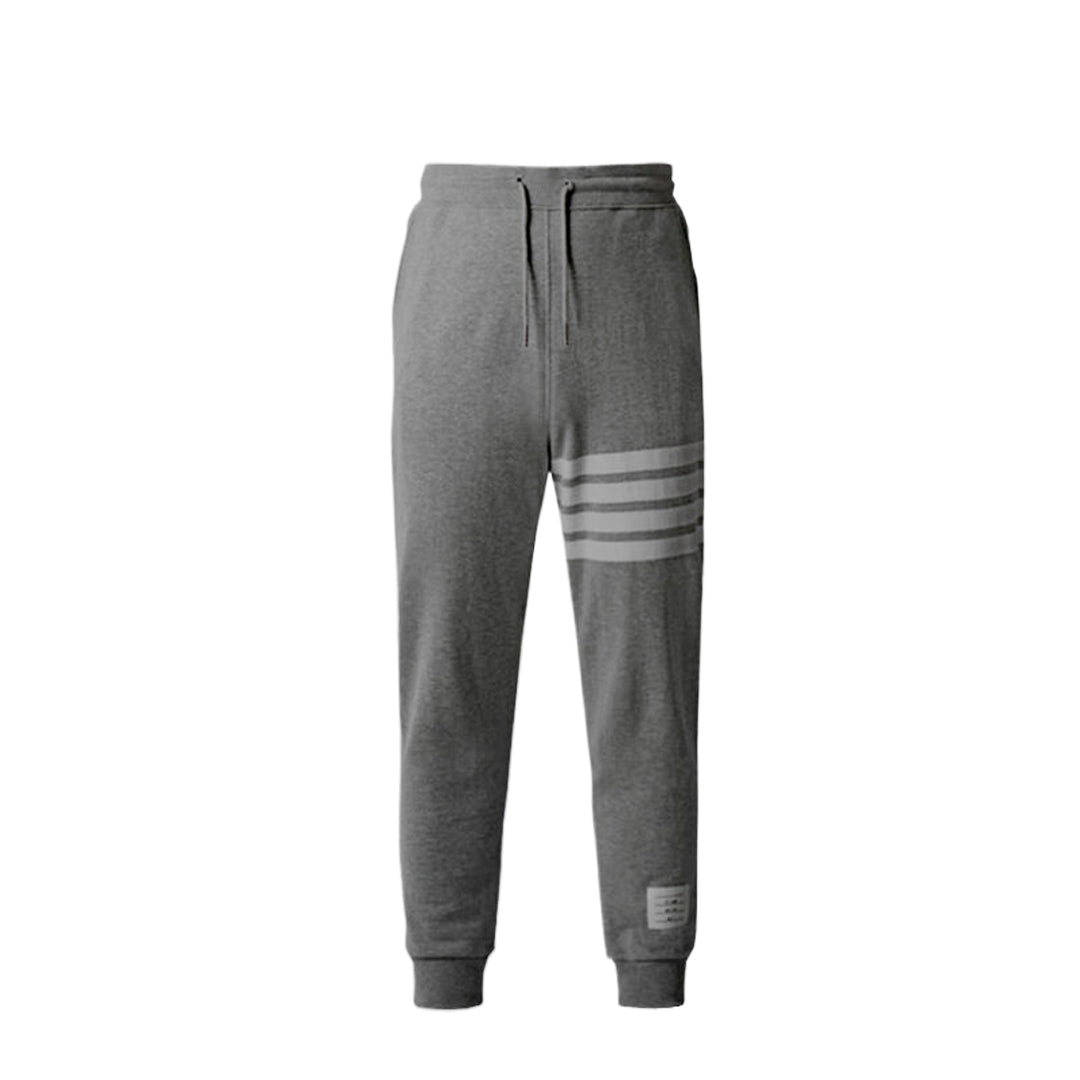 Thom Browne Style Four-Bar Unisex Sweatpants - Image 3