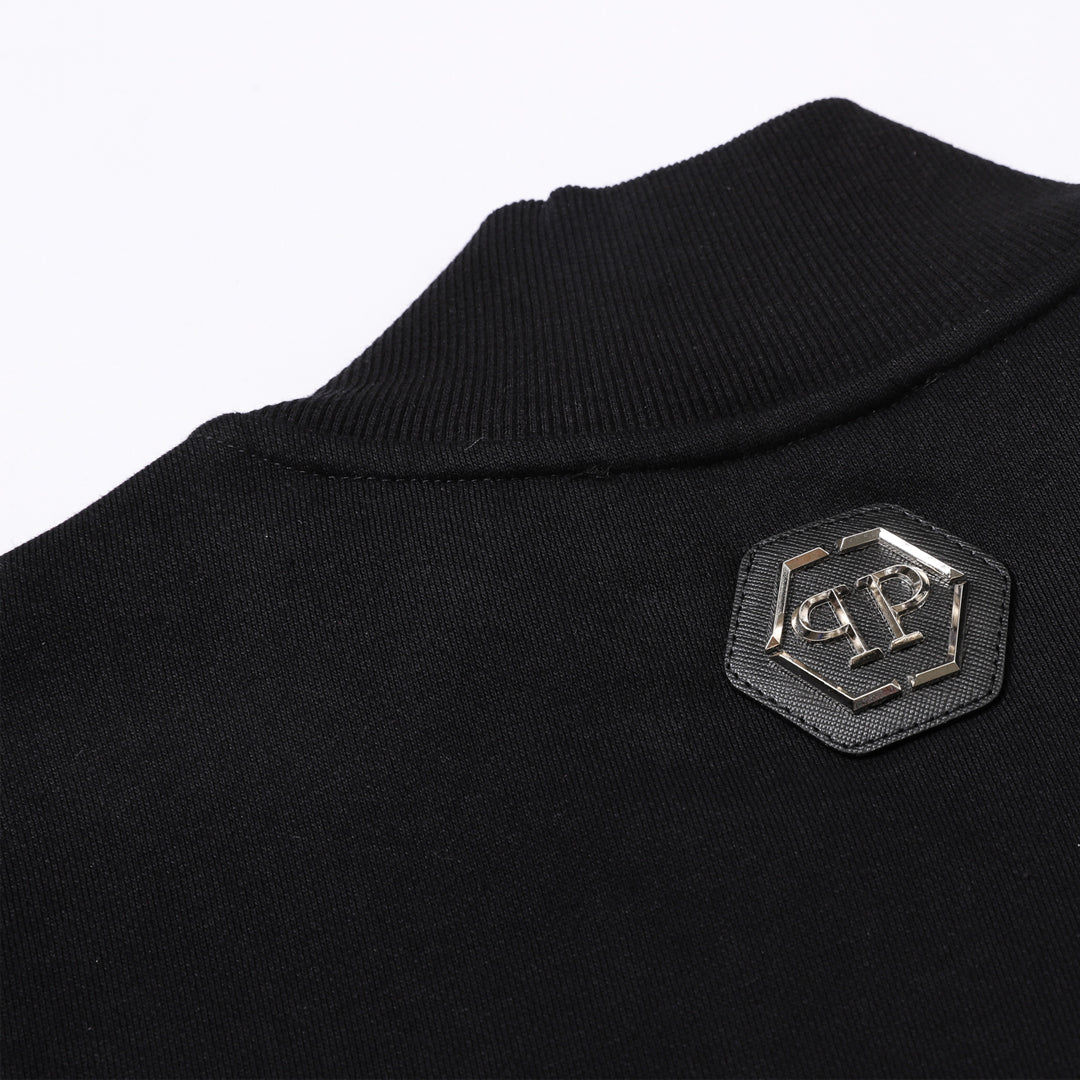 New-2025 Unisex Black Hoodie SOLODSQ2