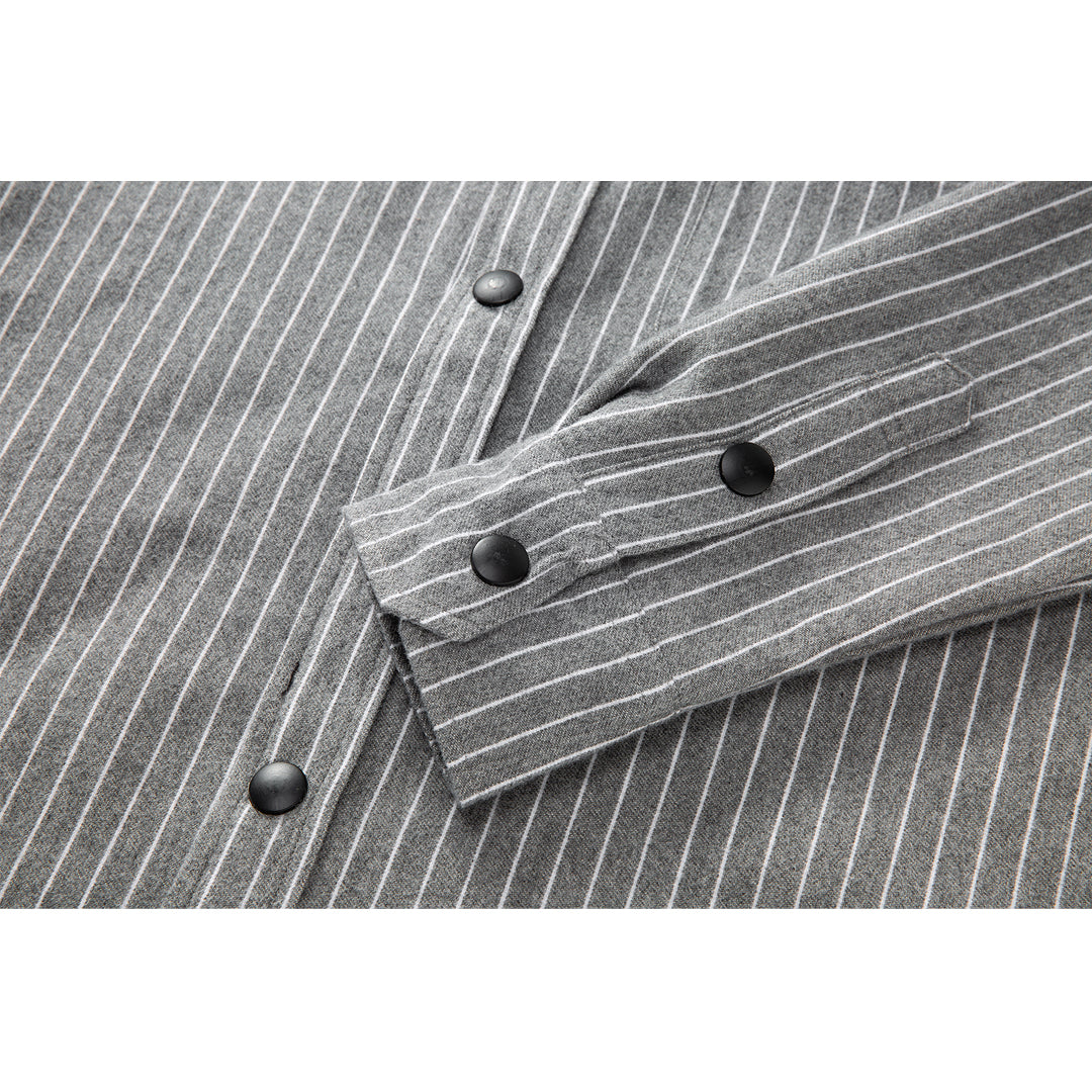 Men's Long-Sleeve Shirt by Thom Browne, shirt detail view