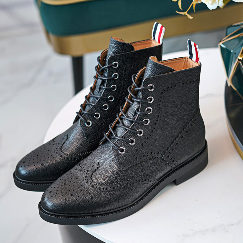 Cowhide High Boots THOM TREND
