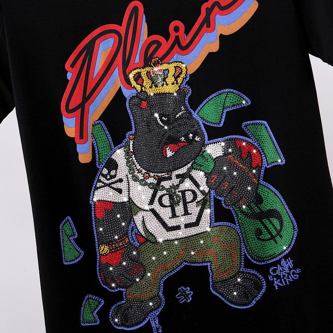 PIEIN 25ss Hot stamping T-shirt SOLODSQ2