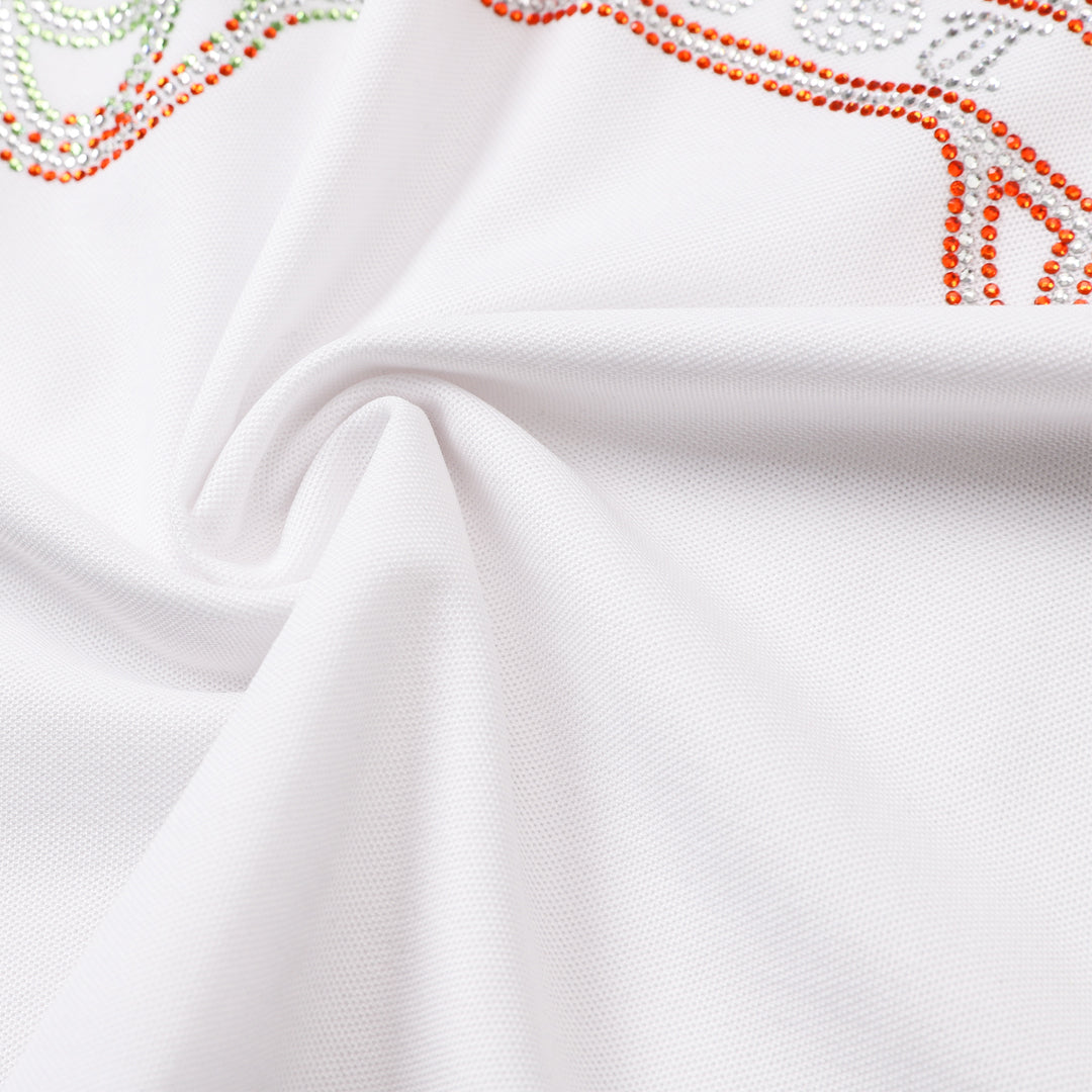 SOLO-2025ss White POLO shirt SOLODSQ2