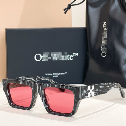 OFF-Whlte Arrow logo sunglasses#145 4-Bar