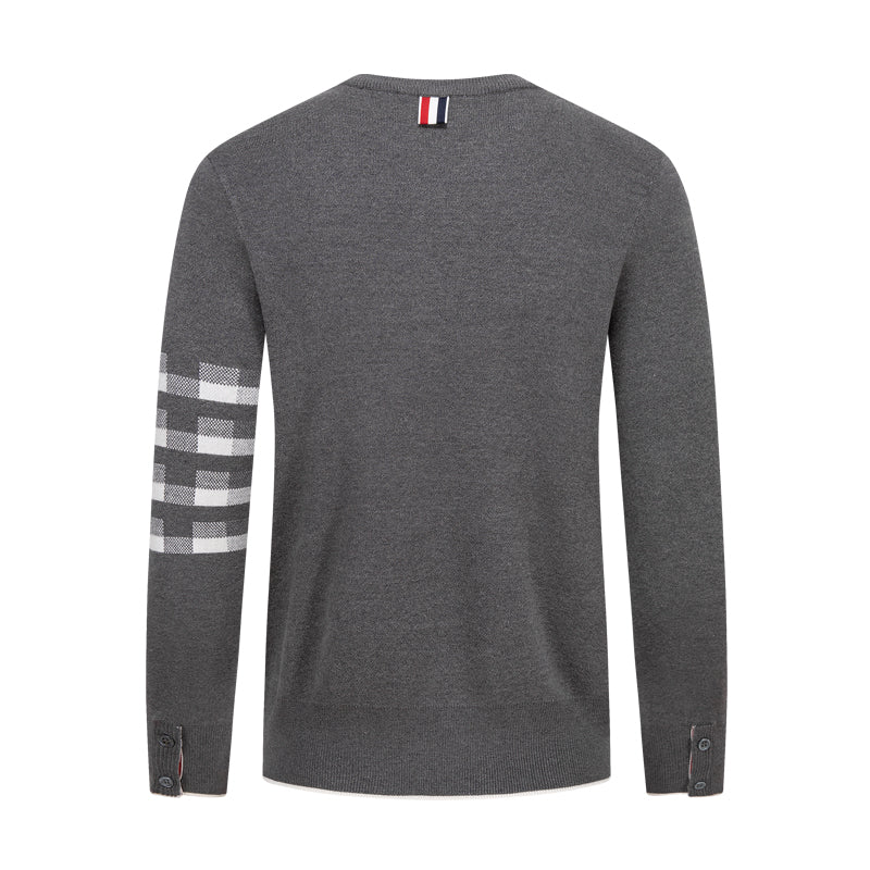 Men's Puppy Sweater by Thom Browne, knitwear detail view