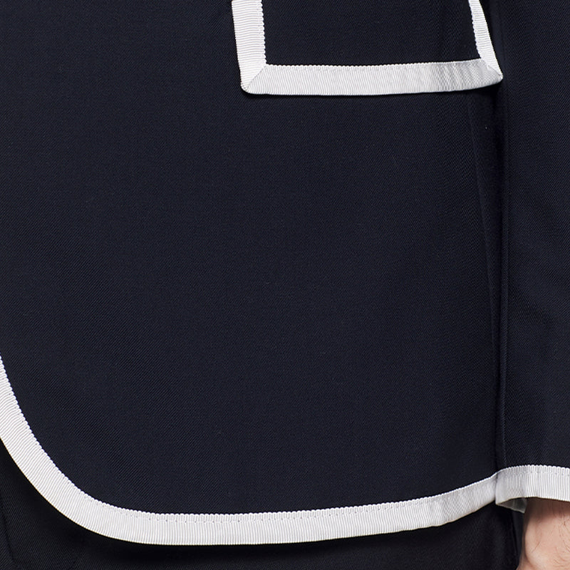 Slim - Fit Oxford Shirt - 100% Cotton - Quality Craftsmanship by Thom Browne, outerwear detail view