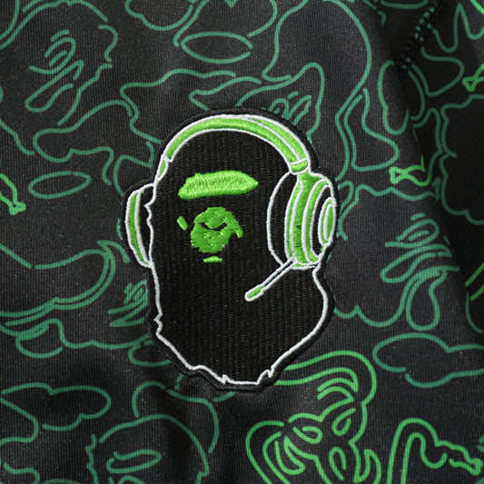 BAPE Snake Camo Shark Zip Hoodie product view 4
